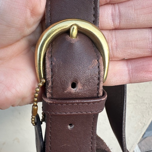 🦬 Vintage Coach Whitney  Mahogany Bag 4115 🦬 - Picture 12 of 13